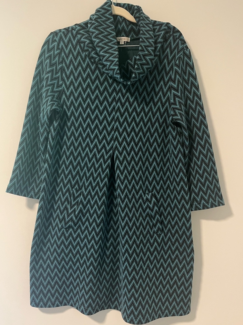 Tyler Boe Chevron Knit Dress